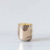 Metallic Finish Candle - Balsam & Cedar CHRISTMAS 2024 Creative Co-op (DYA) Small