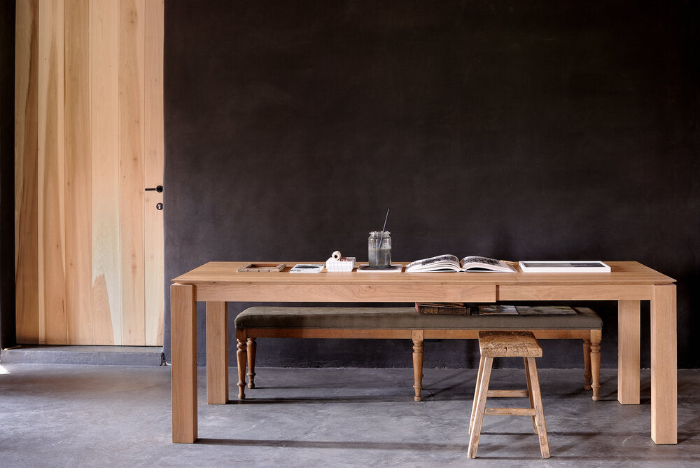 Slice Extendable Dining Table 9 - b - FURNITURE - dining table - rectangle Ethnicraft