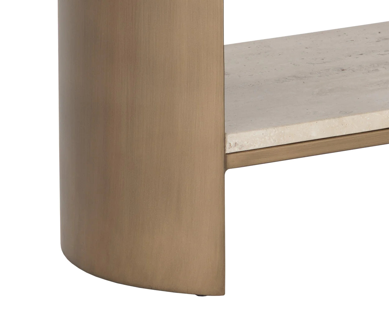 Rasha End Table - Oval 5 - a- FURNITURE - accent table - wood Sunpan