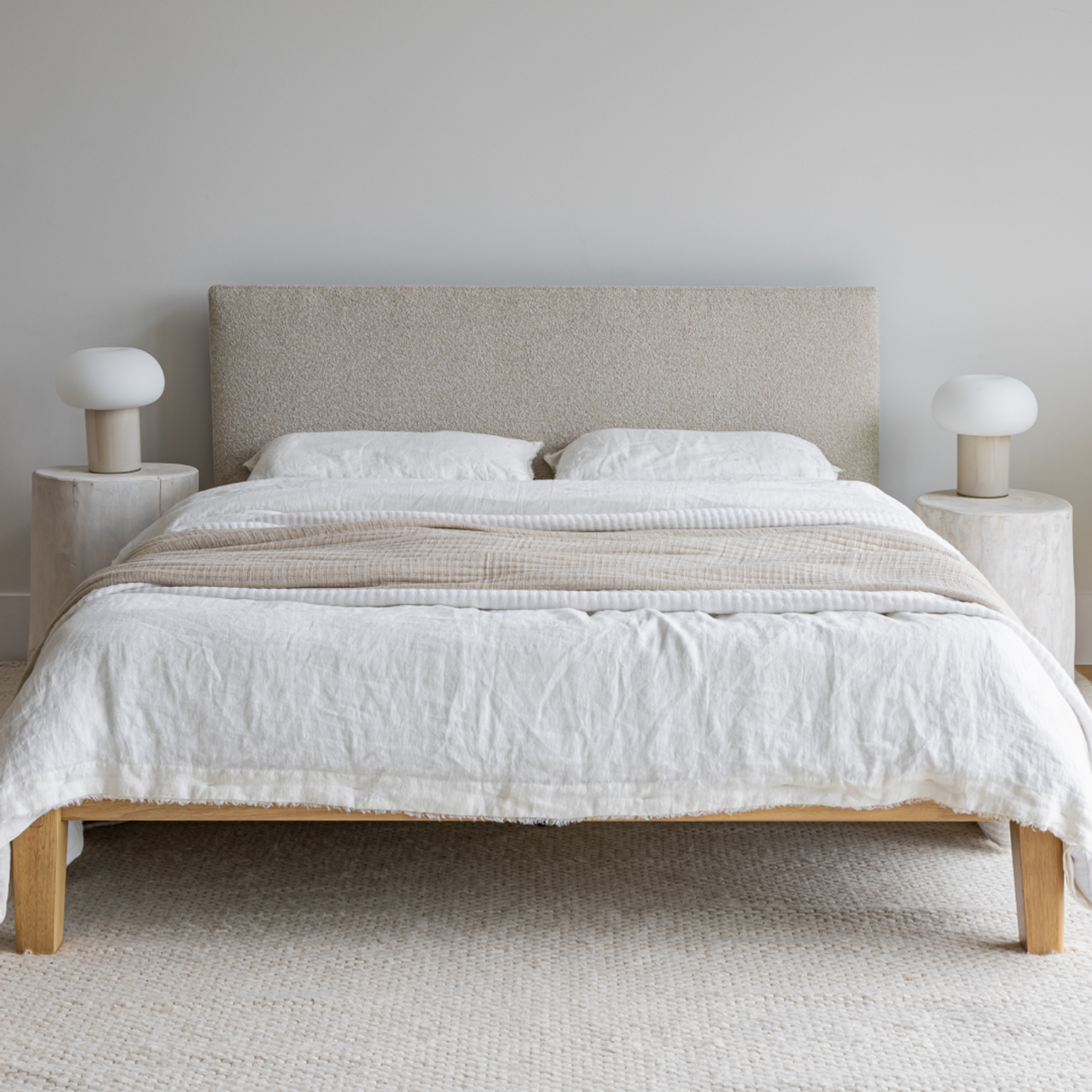 Lilith Tool-Free Queen Bed FURNITURE - bed Style In Form