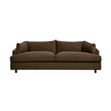 Gus* Modern Thalia 86" Sofa Sofas Gus Velvet Cocoa