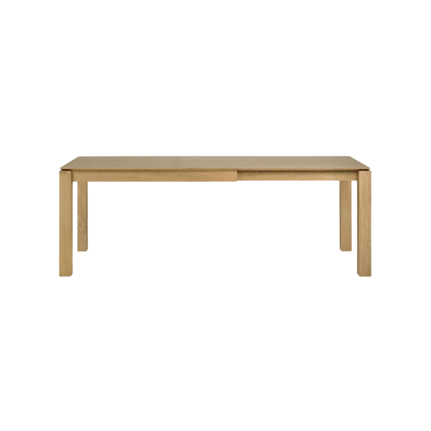 Slice Extendable Dining Table 9 - b - FURNITURE - dining table - rectangle Ethnicraft 55"/87"
