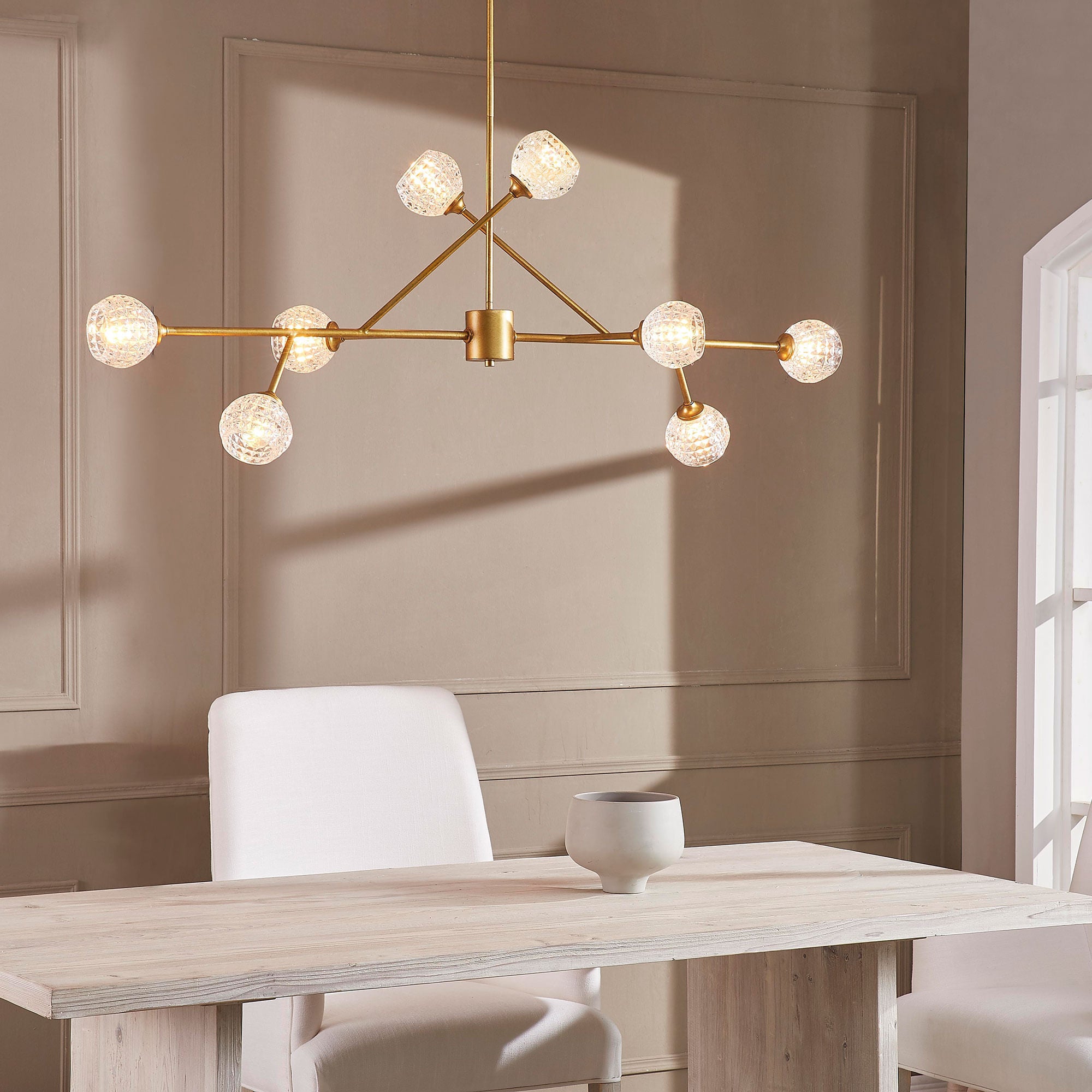 FLOOR MODEL - Dekon Chandelier LIGHTING - floor model Renwil