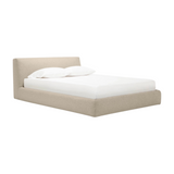 Cello Queen Storage Bed - Lana Sand 13 - FURNITURE - bed EQ3