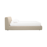 Cello Queen Storage Bed - Lana Sand 13 - FURNITURE - bed EQ3