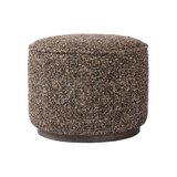 Samson Round Ottoman Ottomans Four Hands Ivan Granite