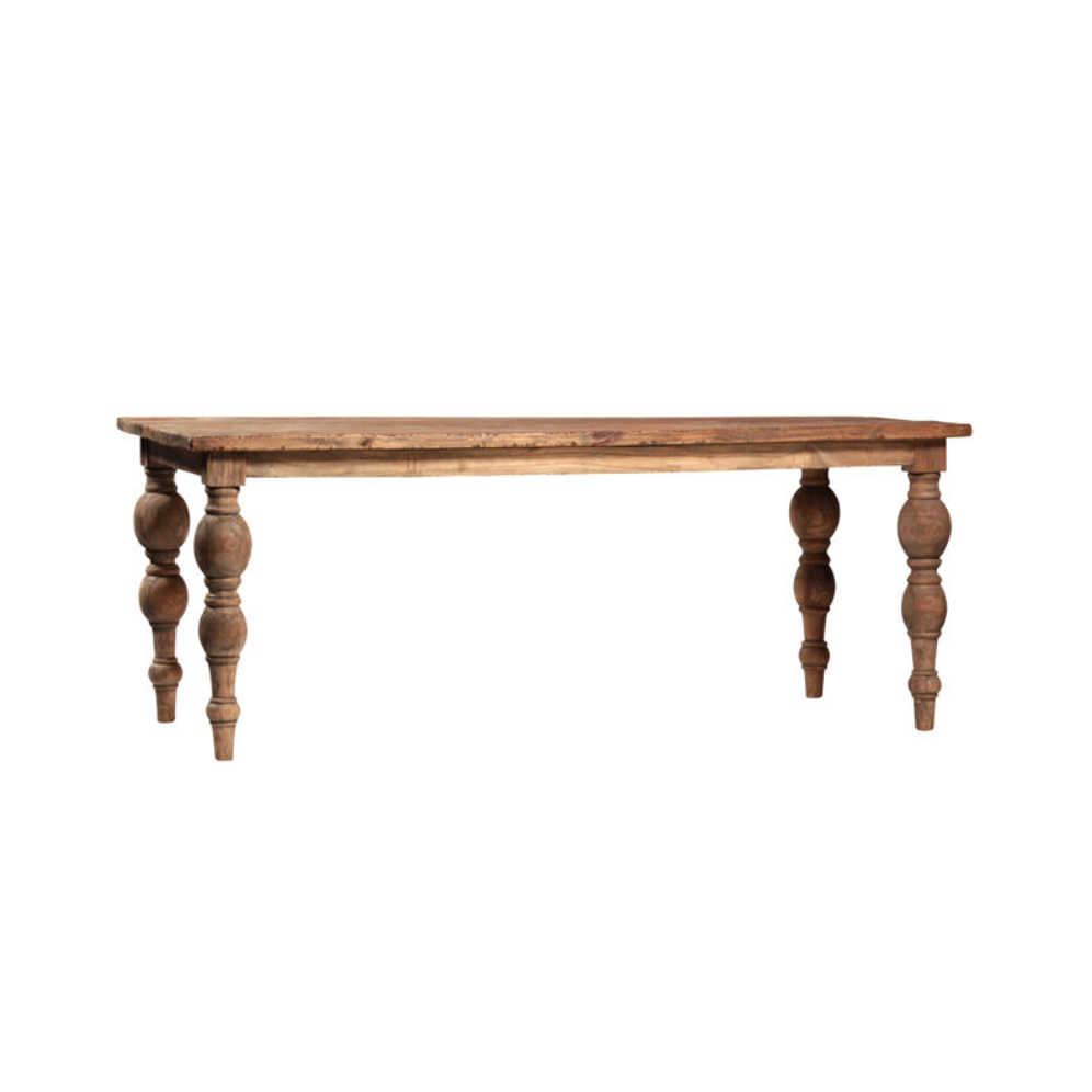 Camille Dining Table 9 - b - FURNITURE - dining table - rectangle Dovetail