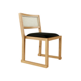 Gus* Modern Eglinton Dining Chair - Set of 2 10 - a - FURNITURE - dining chair Gus White Oak Vinyl Noir
