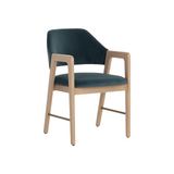 Maria Dining Armchair 10 - a - FURNITURE - dining chair Sunpan Dusty Teal