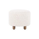 Ainsley Ottoman Round - Natural 6 - FURNITURE - ottoman Four Hands