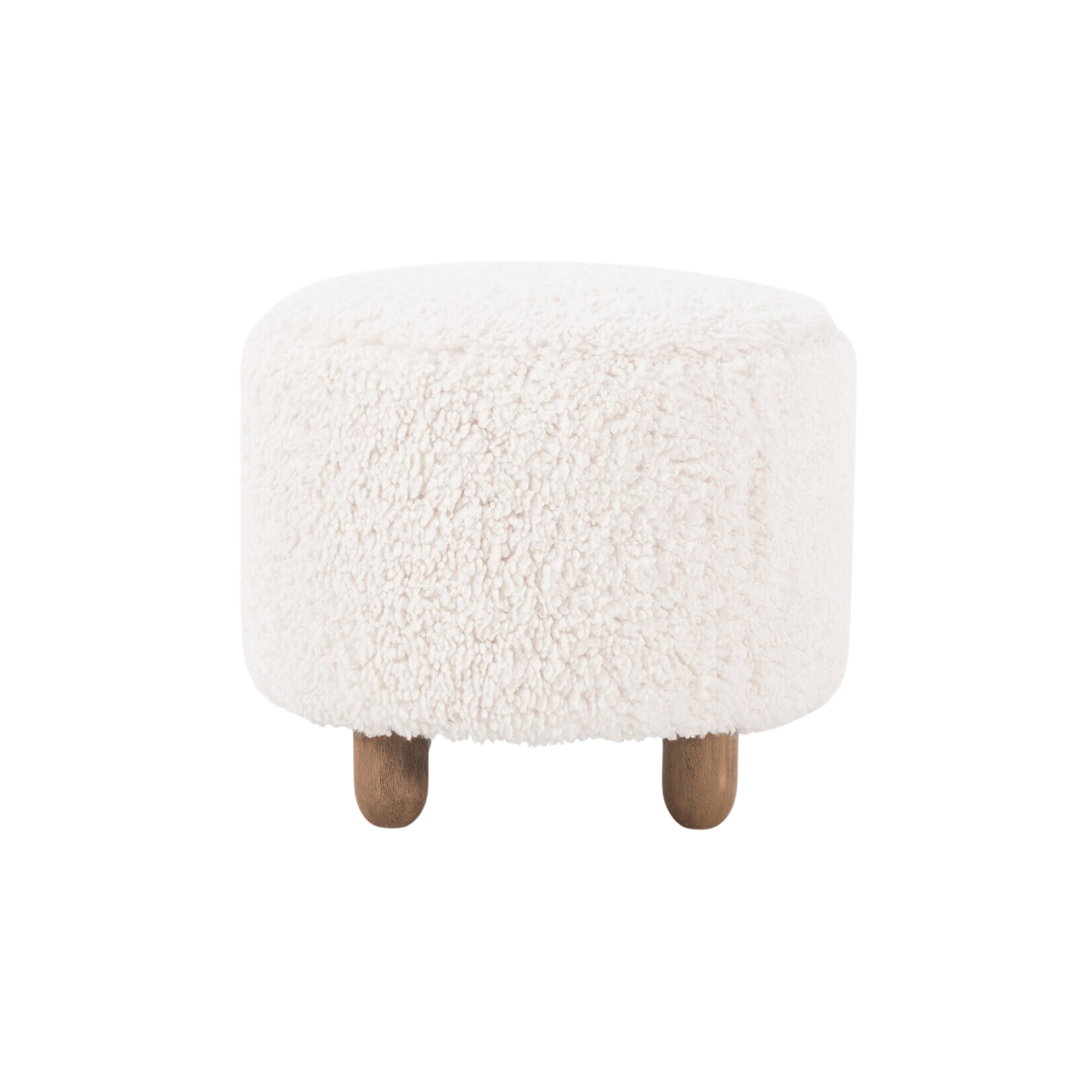 Ainsley Ottoman Round - Natural 6 - FURNITURE - ottoman Four Hands