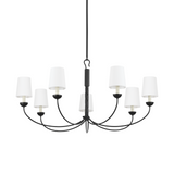 Montpelier Chandelier - Large LIGHTING - chandelier Hudson Valley Lighting Aged Iron
