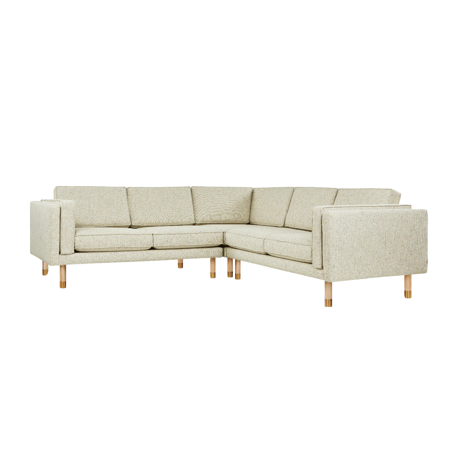 Gus* Augusta Bi-Sectional 2 - FURNITURE - sectional Gus Funfetti Linen