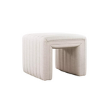 IN STORE - Augustus Ottoman - Dover Crescent FURNITURE - in store Four Hands