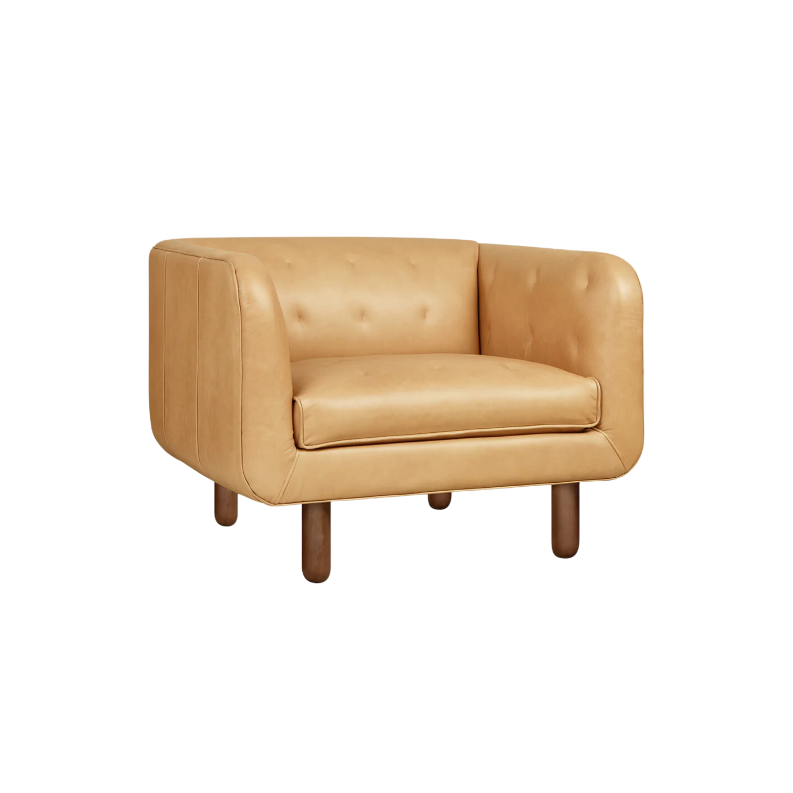 Gus* Beaconsfield Chair 1 - FURNITURE - sofa Gus Canyon Whiskey Leather