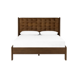 Dalton Bed FURNITURE - bed Four Hands Queen Heirloom Sienna