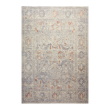Chris Loves Julia x Loloi Rosemarie Oatmeal / Lavender Rug RUGS - patterned Loloi