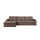 Gus* Modern Ashdale Sectional Sectionals Gus Merino Carob Left