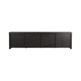 Lysander Media Console 7 - d - FURNITURE - mediastand Four Hands Smoked Black