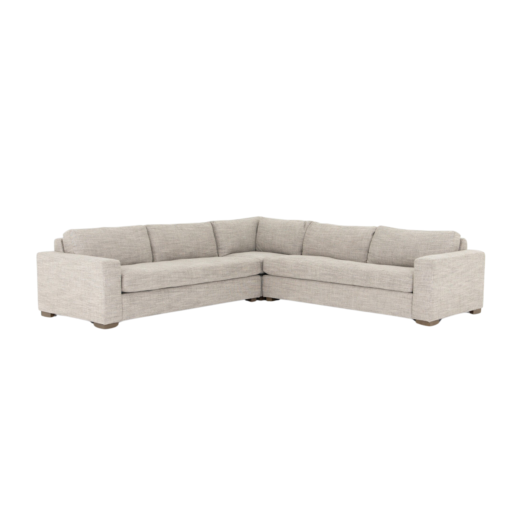 Billie 3-Piece Sectional 2 - FURNITURE - sectional Four Hands