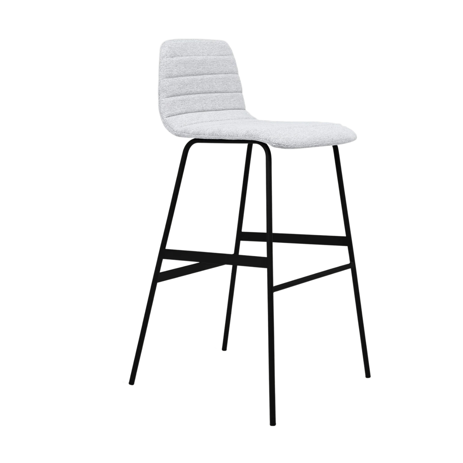 Gus* Modern Lecture Upholstered Bar Stool 12 - a - FURNITURE - bar/counter stool Gus Pixel Shale