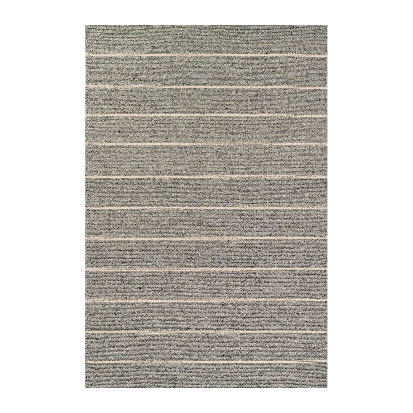 Strand Grey / Ivory Rug 0-rugs-wool Momeni