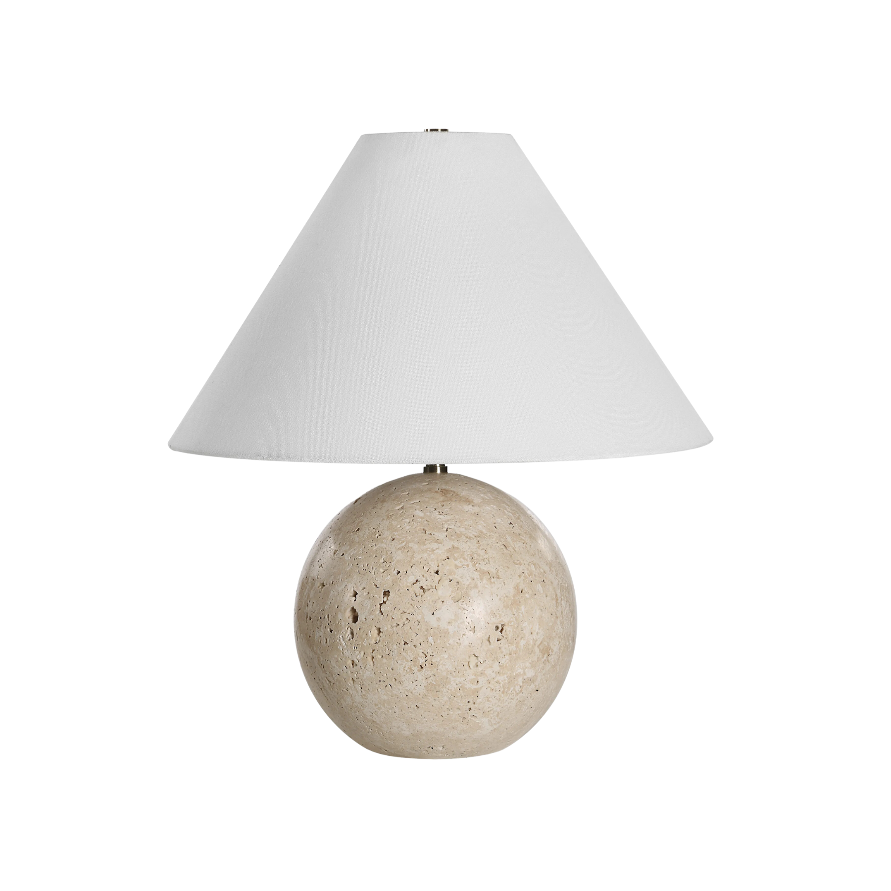 Aradia Table Lamp Table Lamps Renwil Honed Travertine