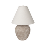 Nilou Table Lamp Table Lamps Mercana Ceramic Taupe