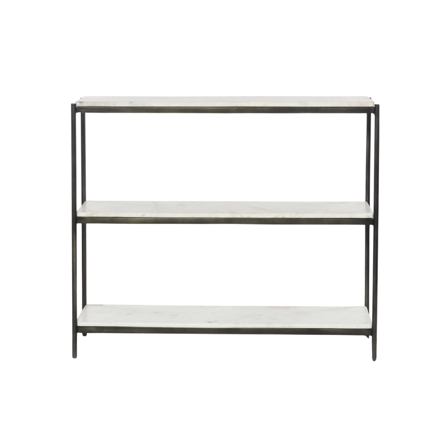 Kyren Small Console Table Console Tables Four Hands Hammered Grey