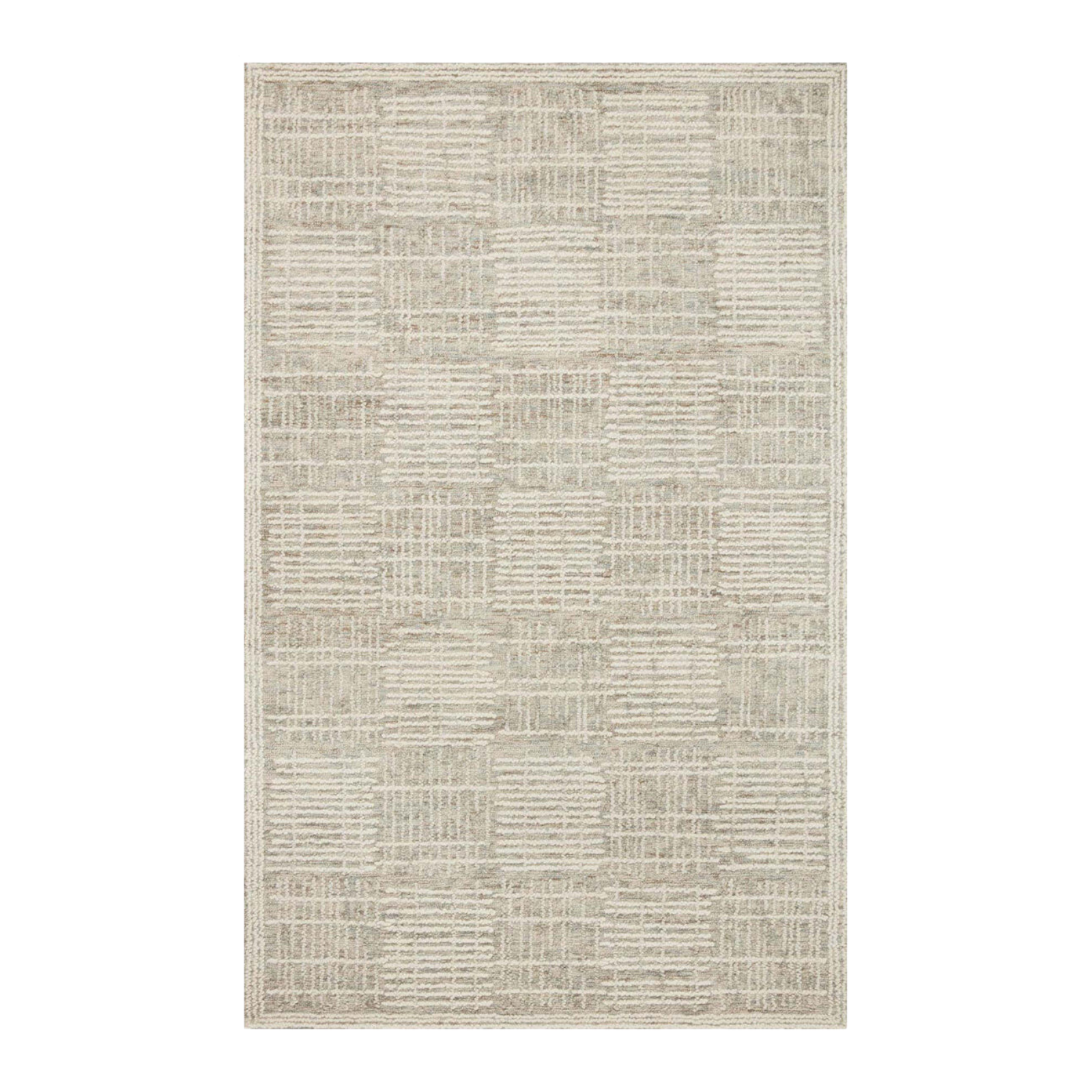Loloi Tallulah Mist / Ivory Rug 0-rugs-wool Loloi