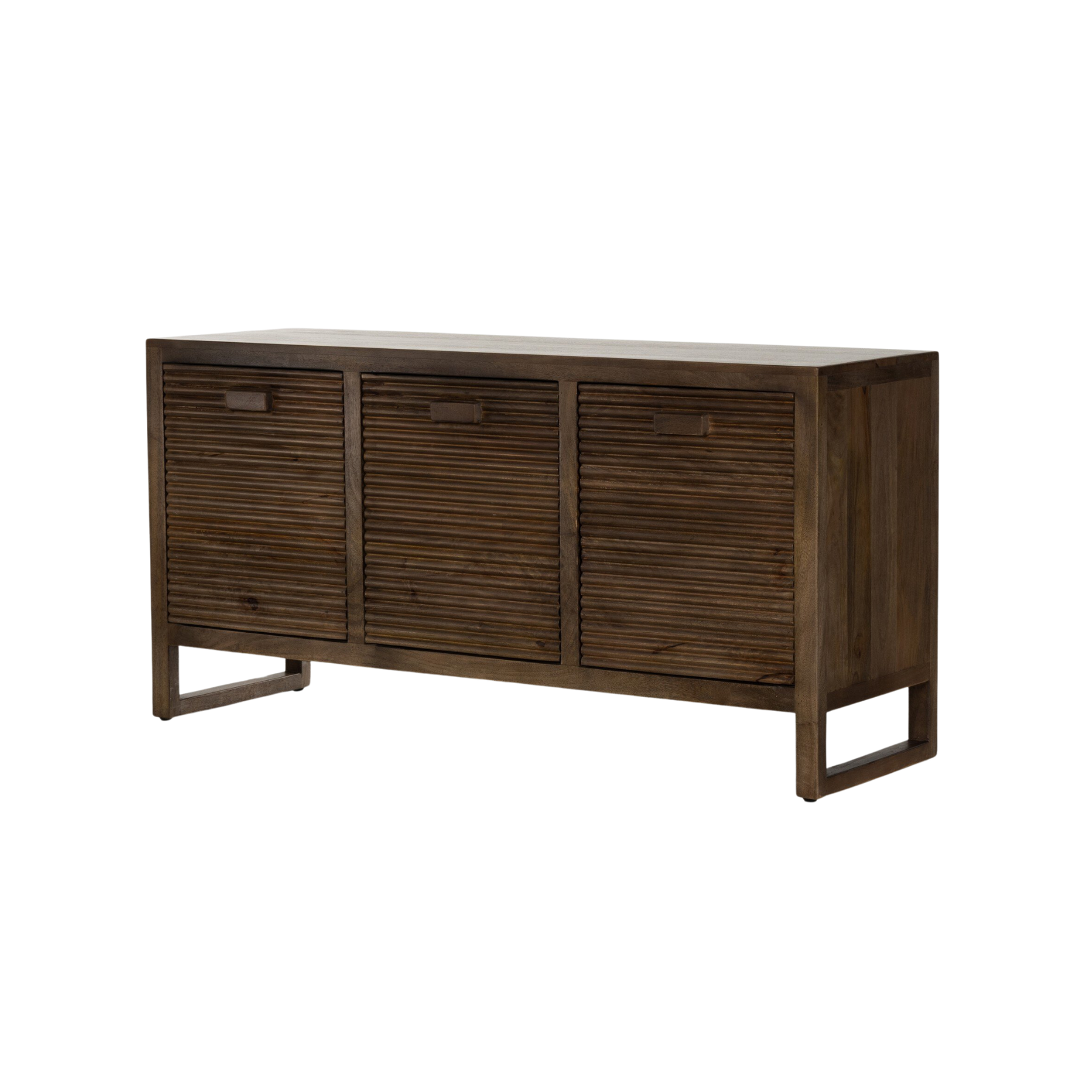 Lorena Media Console 21 - FURNITURE - console table Four Hands Dusty Brown