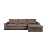 Gus* Modern Ashdale Sectional Sectionals Gus Merino Carob Right
