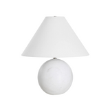 Aradia Table Lamp Table Lamps Renwil Honed White Marble