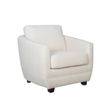 Baltimore Club Chair 3 - FURNITURE - chair LH IMPORTS Creamy Boucle Stationary