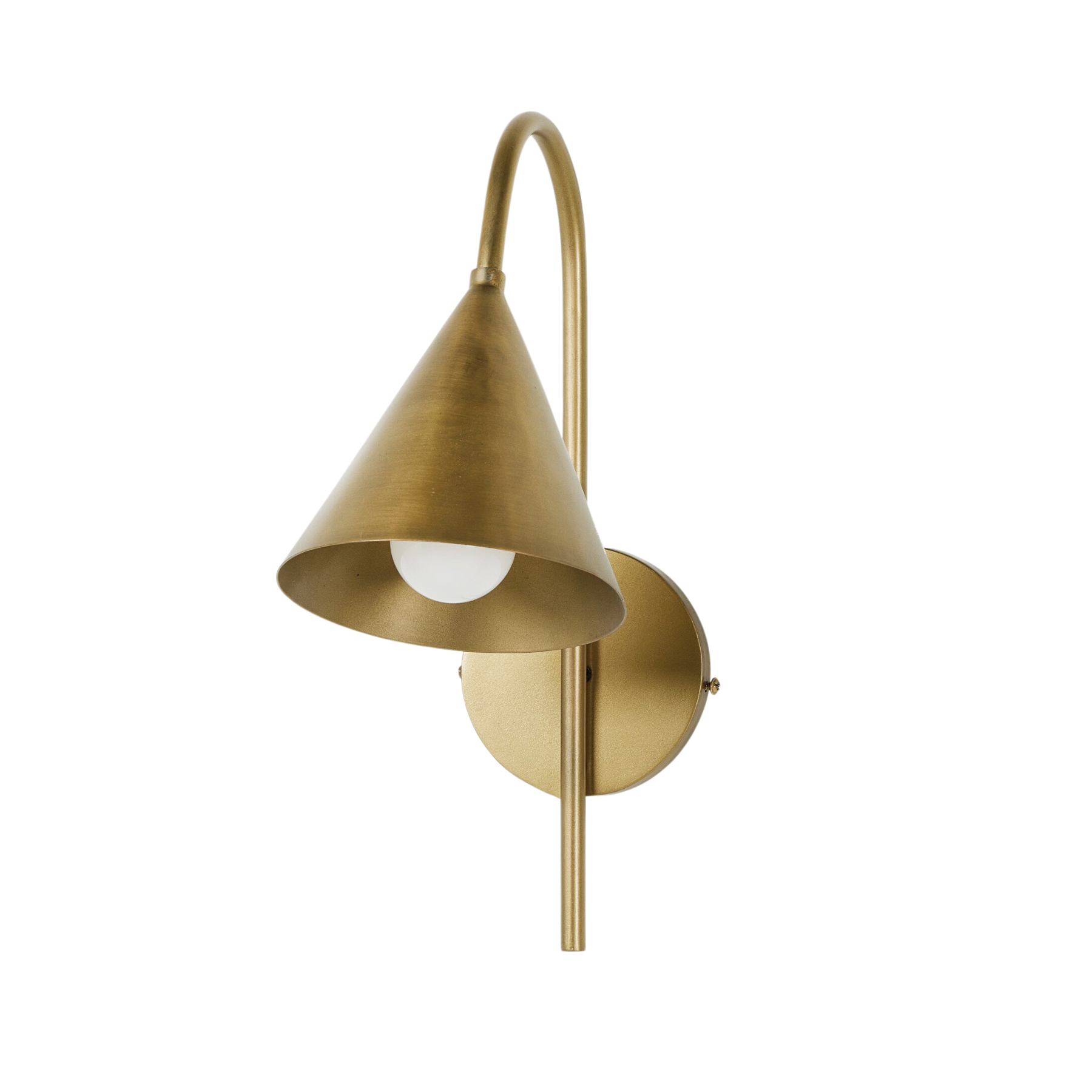 Jessa Wall Sconce LIGHTING - floor lamp Four Hands Light Antique Brass