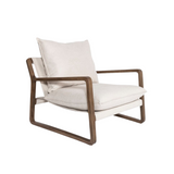 Sully Sling Chair Accent Chairs Style in Form Cream