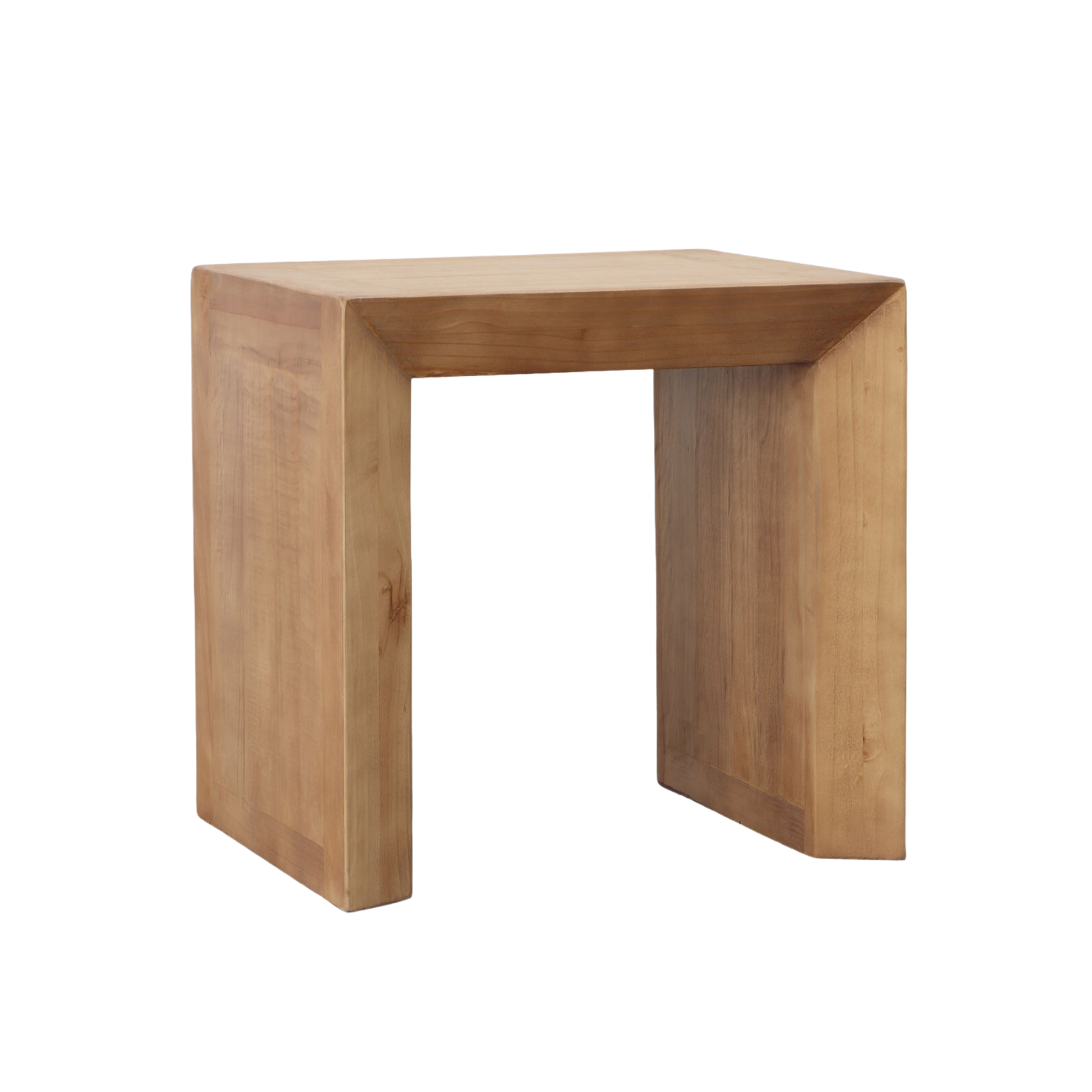 Solene Side Table 4 - a - FURNITURE - accent table Dovetail Natural Wash