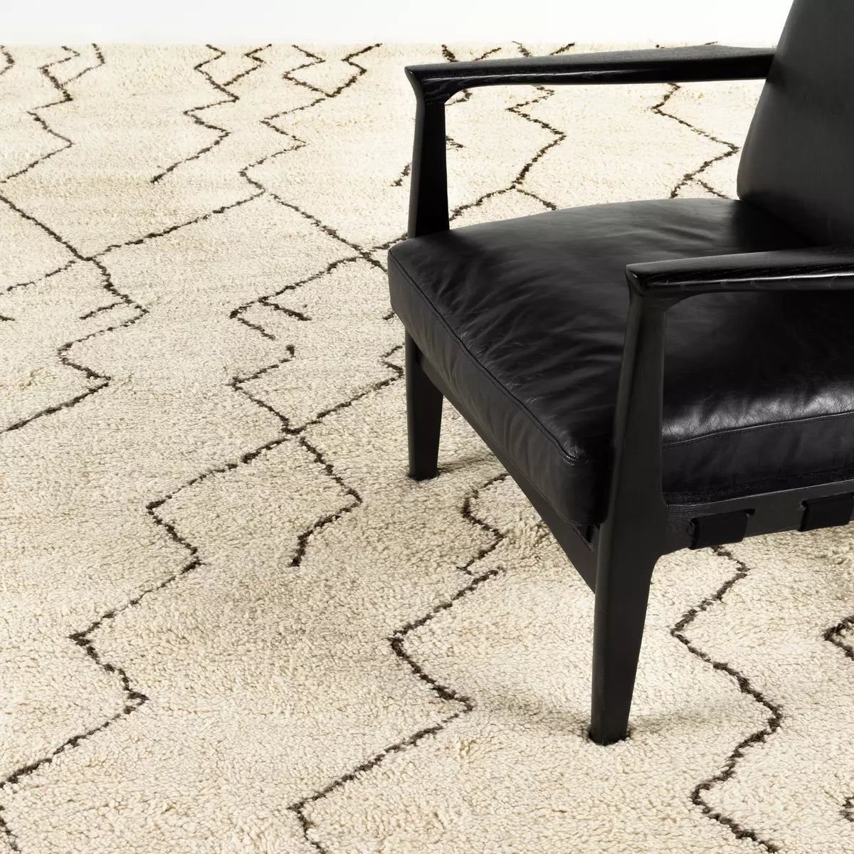 Tazia Moroccan Rug RUGS - wool Four Hands