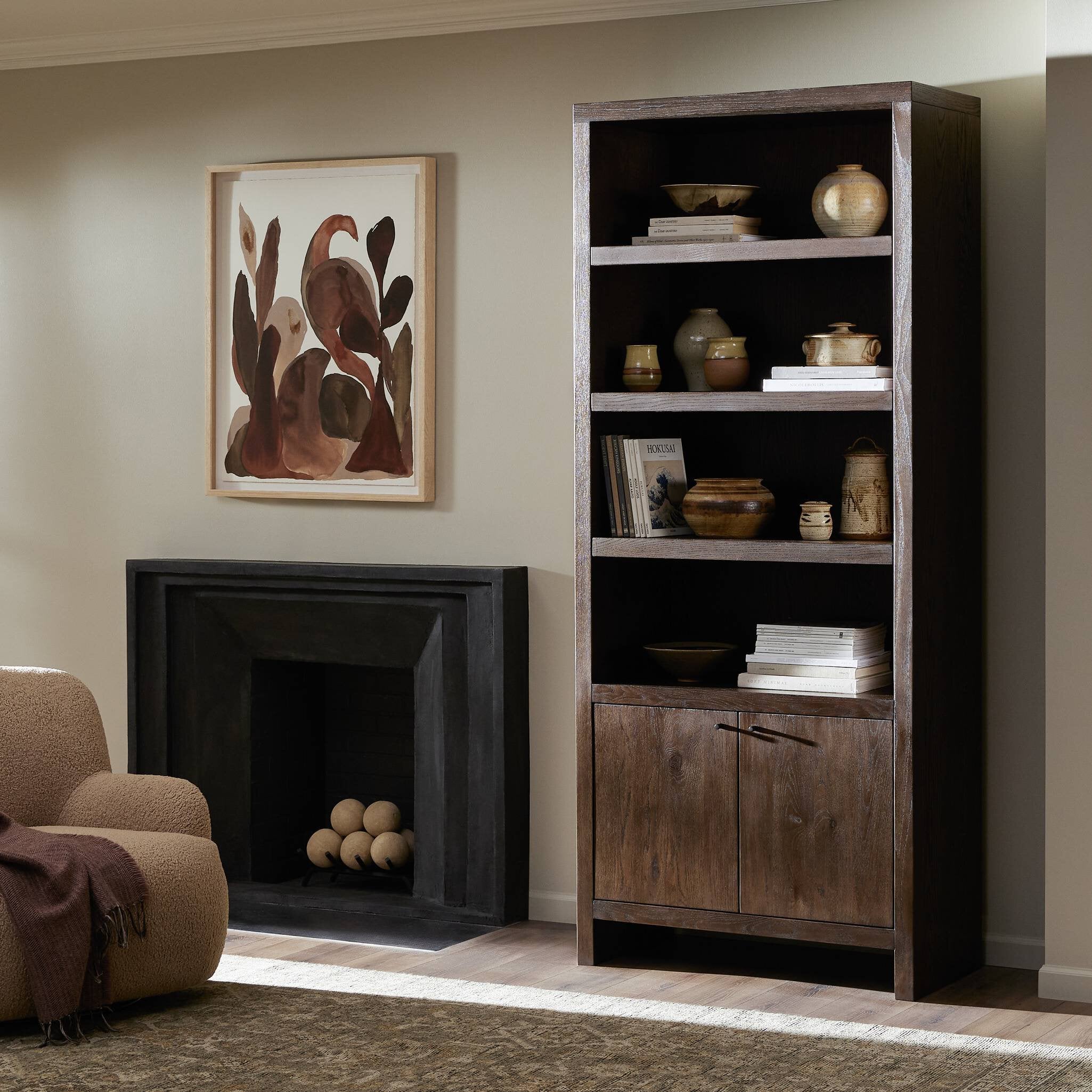Trinity Bookcase 7 - a - FURNITURE - Sideboard Four Hands