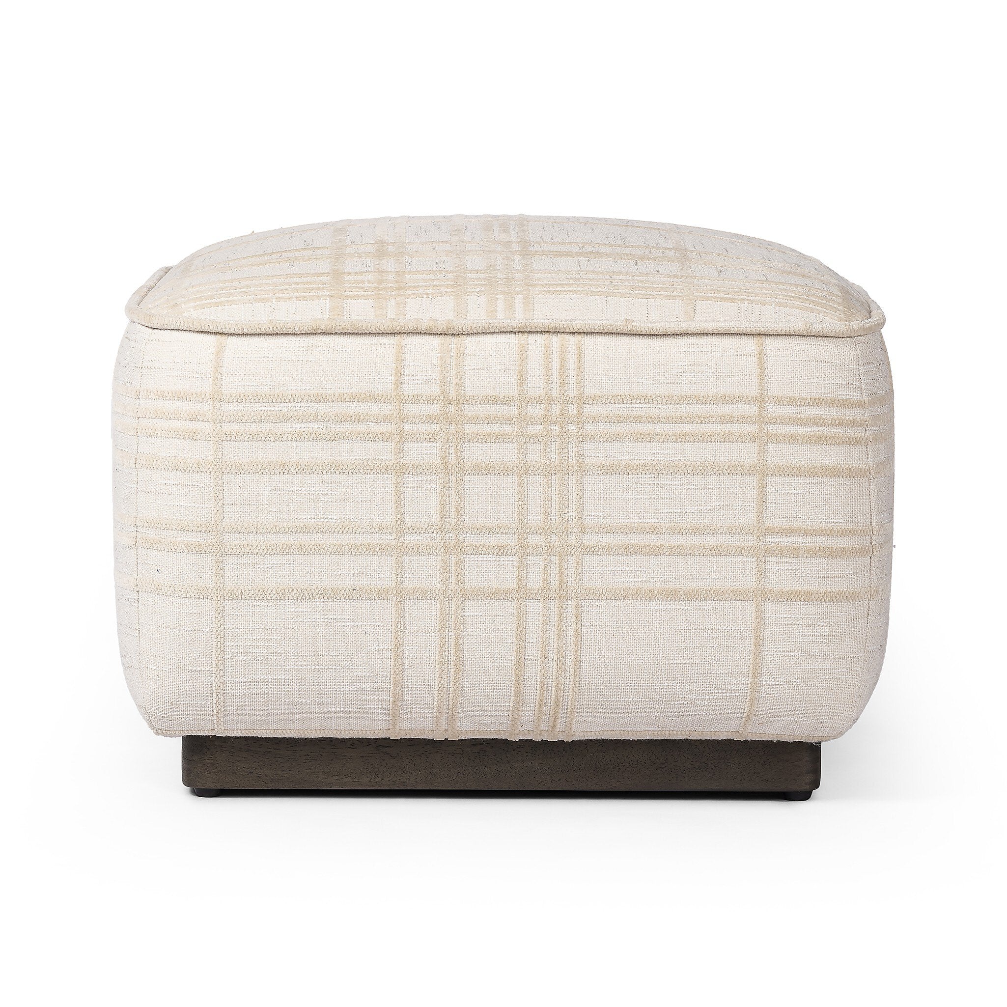 Sinclair Square Ottoman-21" FURNITURE - ottoman Four Hands
