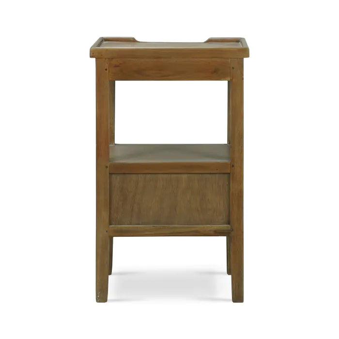 Eamon 2 Drawer Side Table 4 - a - FURNITURE - accent table - wood Bramble