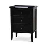 Eamon 3 Drawer Side Table 4 - a - FURNITURE - accent table - wood Bramble
