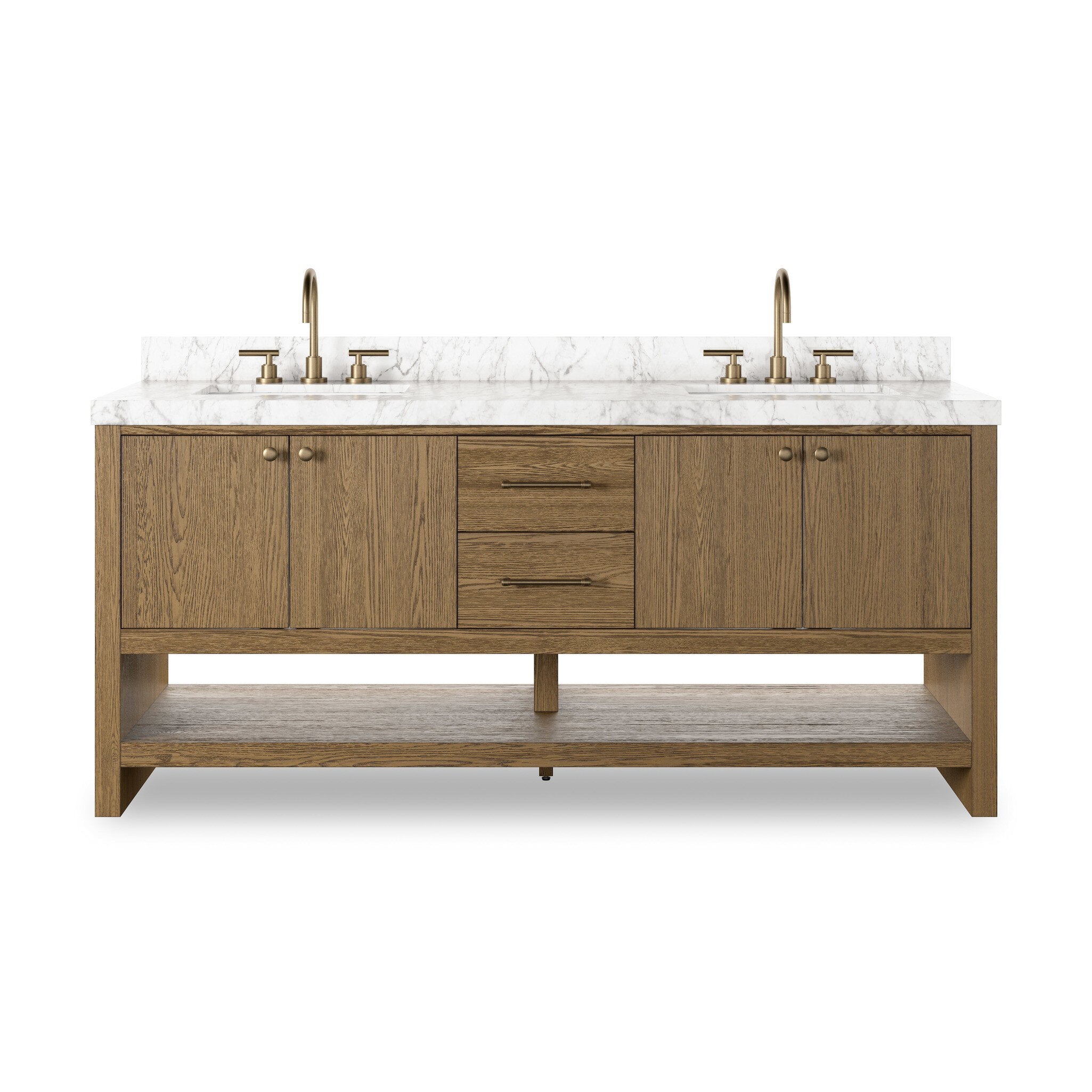 Anthem Bathroom Vanity FURNITURE - bathroom vanity Four Hands Double