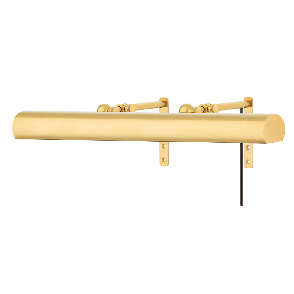 Vernon Picture Light picture light Hudson Valley Lighting 24"W x 5"H Aged Brass