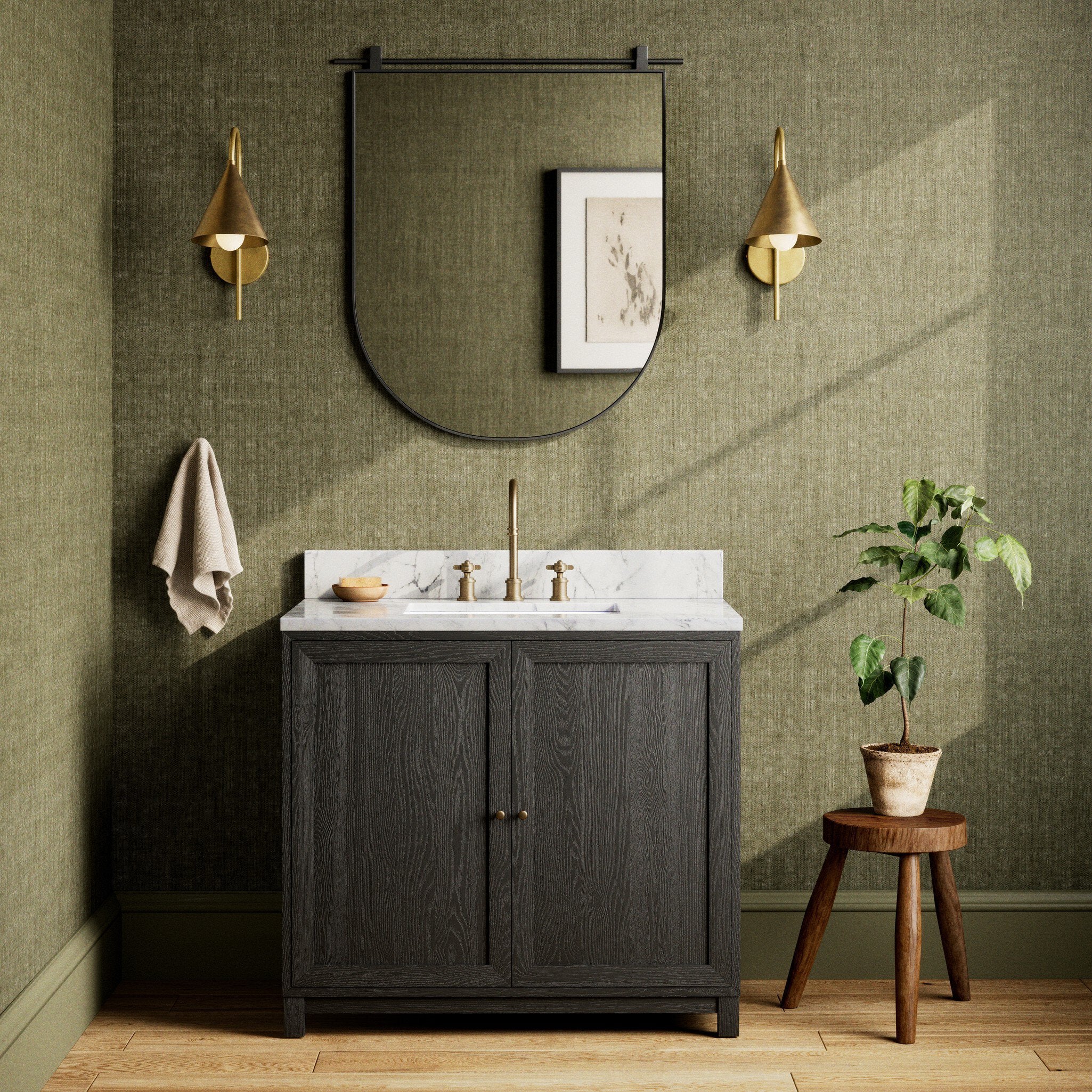 Millie Bathroom Vanity FURNITURE - bathroom vanity Four Hands