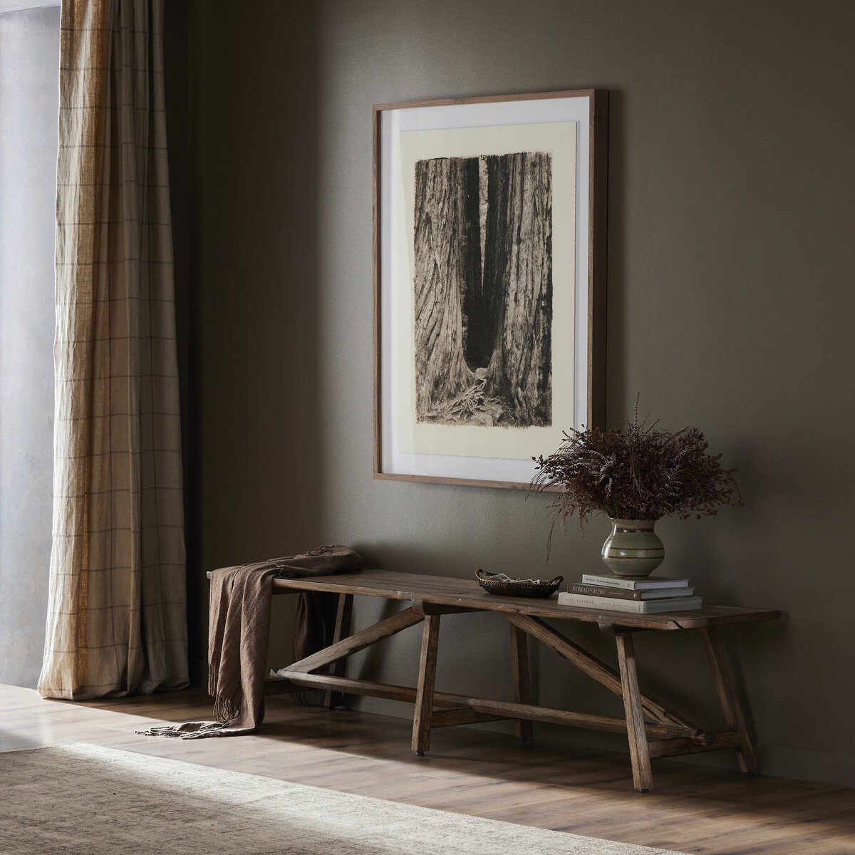 Elio Accent Bench FURNITURE - bench Four Hands