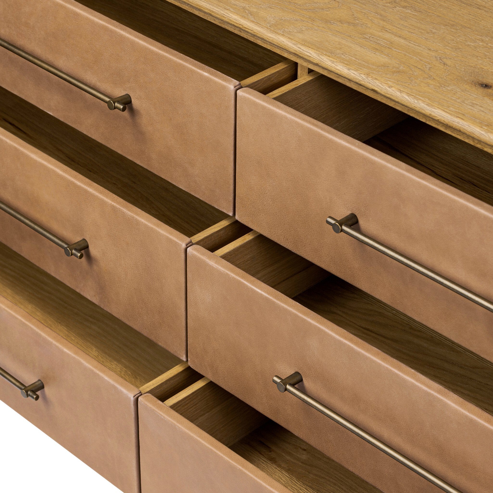 Stella 6 Drawer Dresser FURNITURE - dresser Four Hands