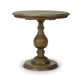 Grace Lamp Table 4 - a - FURNITURE - accent table - wood Bramble Straw Wash