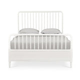 Chloe Bed 13 - FURNITURE - bed Bramble Queen Architectural White