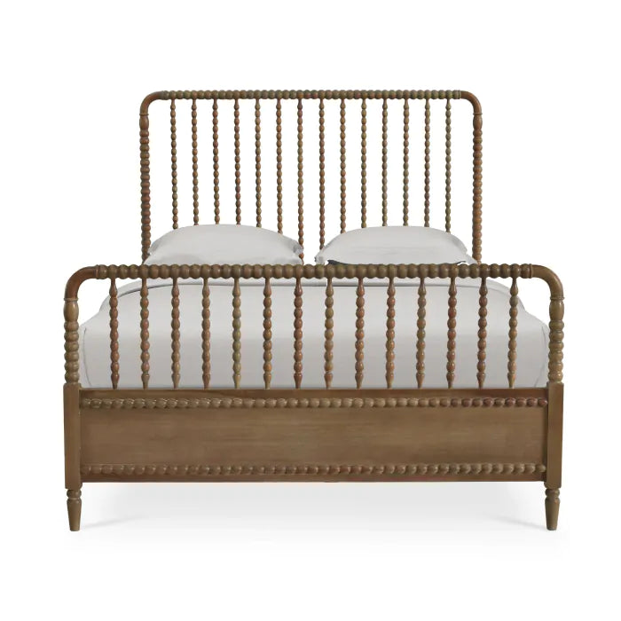 Chloe Bed 13 - FURNITURE - bed Bramble Queen Straw Wash